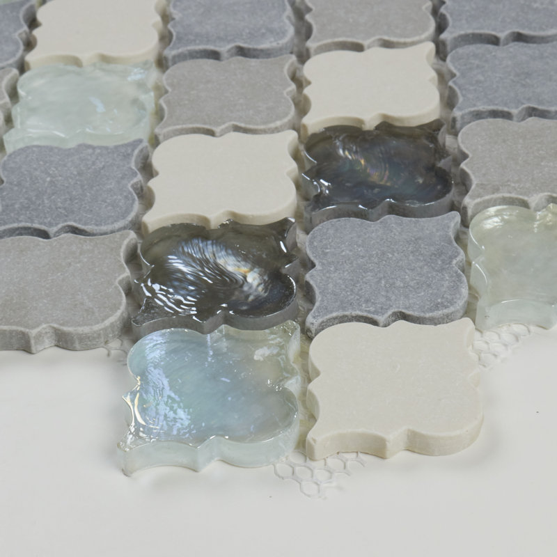 Benson 2" x 2" Limestone Mosaic Tile