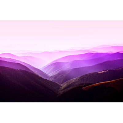 Mountain 1 Piece Wrapped Canvas Wall Art