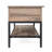 Farmhouse Entryway Bench with Hinged Lift Top and Lower Storage Shelf-2081474092