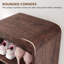 Banc de rangement à chaussures en forme de U de 160 cm avec armoire-868430605