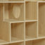 Bibliothèque pour chat moderne 2 en 1, étagère à chat avec rangement, litière pour chat