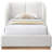 Earley Boucle Fabric Bed-88523746