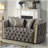 Doruk Velvet Button Tufted Loveseat-17157343