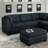Benezar Upholstered L-Shaped Sectional Right Hand Facing