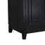 Meuble-lavabo simple 36 po avec plateau Brionie