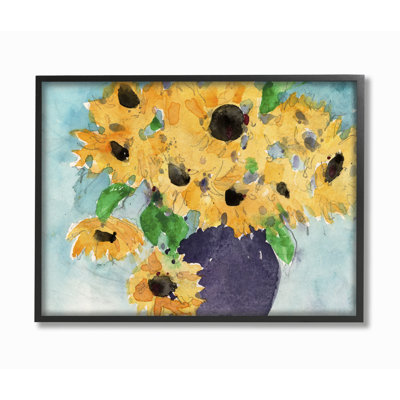 " Sunflowers Yellow Green "