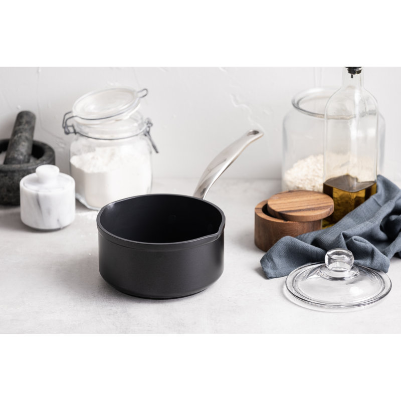 Greenpan Barcelona Pro Saucepan, 16 cm H x 39 cm L x 20 cm W