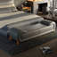 Banc rembourré en cuir véritable Sharella-1432872451-1432872508