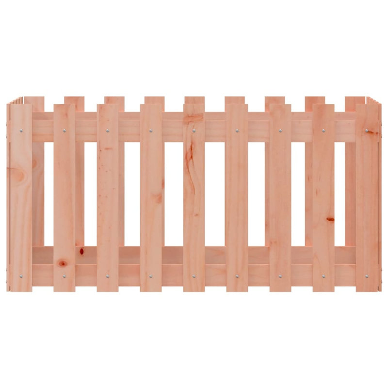 Birjesh Wood Raised Garden Bed, 50cm H x 100cm W x 50cm D, Pink