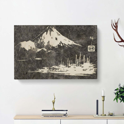 Mount Fuji by Utagawa Hiroshige - Wrapped Canvas