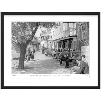 Chiswick, The City Barge, Strand Green C1965 by Francis Frith - Single Picture Frame Print