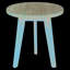 Table d'appoint ronde en bois Marina