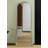 French-Style Vintage Carved Arched Stand Mirror With Frame-117563957