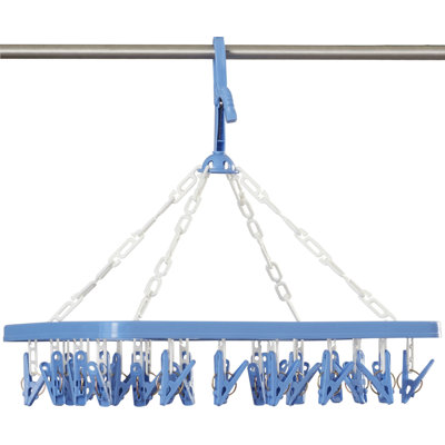 Metal Foldable Clip And Dry Hanger