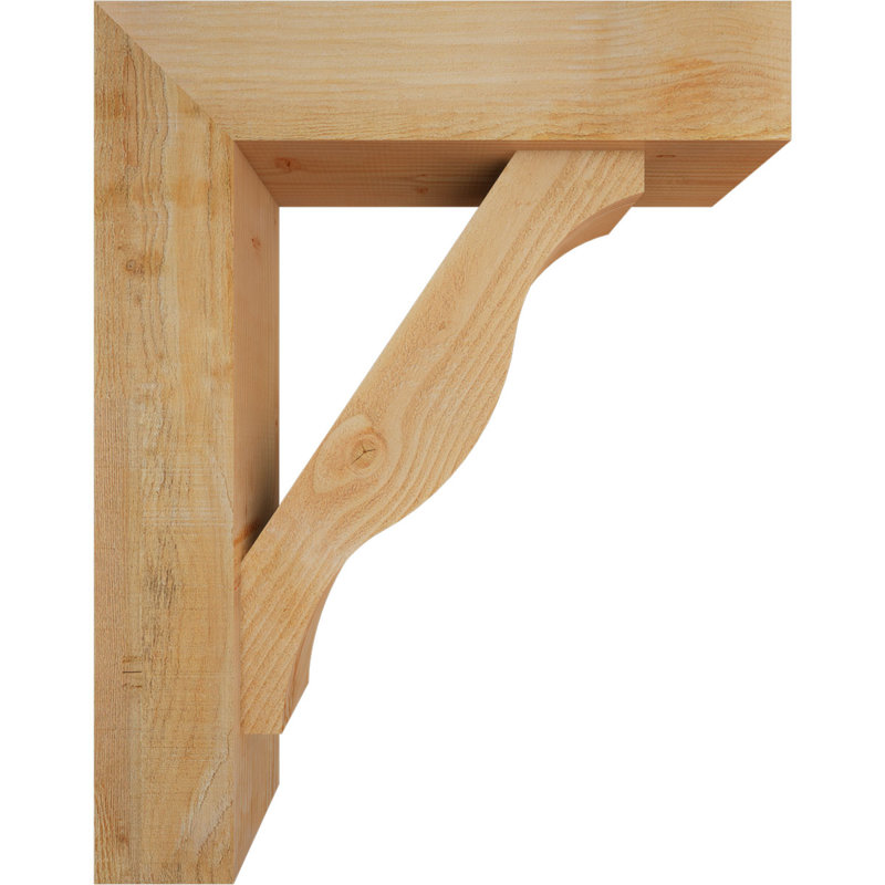 Support Funston Block avec support décalé, 38 x 30, Sapin Douglas de l 8 po (scié brut)