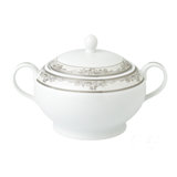 Lorren Home Trends La Luna Collection New Bone China Souptureen And Lid, Juliette Design