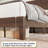 Dezera Solid Wood Platform Bed With 48.6'' Headboard-698257390-698257388