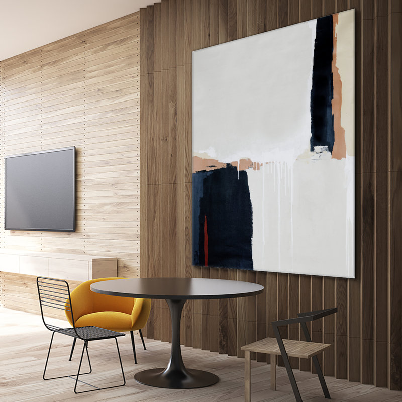 Fifties and Fabulous sur toile, H 54 po x l 54 po x P 1,5 po