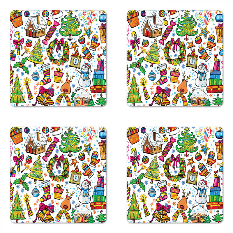Sous-verre de noël