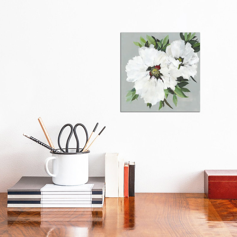 Lush Pair 1 Piece Wrapped Canvas Painting, 30.48 cm H x 30.48 cm W