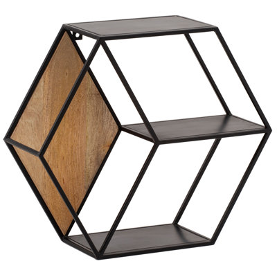 Hexagon Accent Shelf