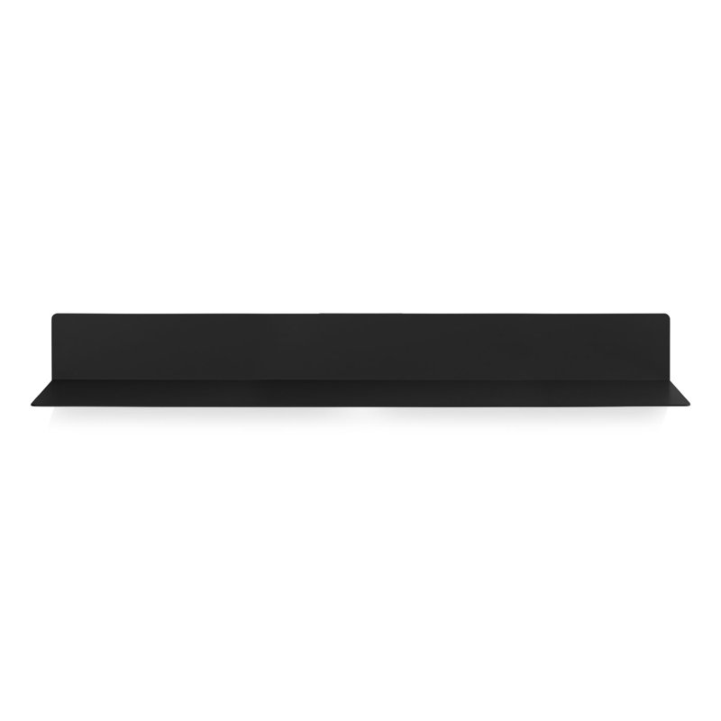 Welf Metal Floating Shelf, 4.5" H x 40" W x 8.3" D, Putty