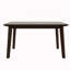 1 table en bois massif et 4 chaises rembourrées-970662161-970662165