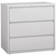 Fortress 42'' Wide 3 -Drawer Steel File Cabinet