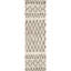 Tapis ivoire / brun en laine touffeté à la main Clem Southwestern-395324470