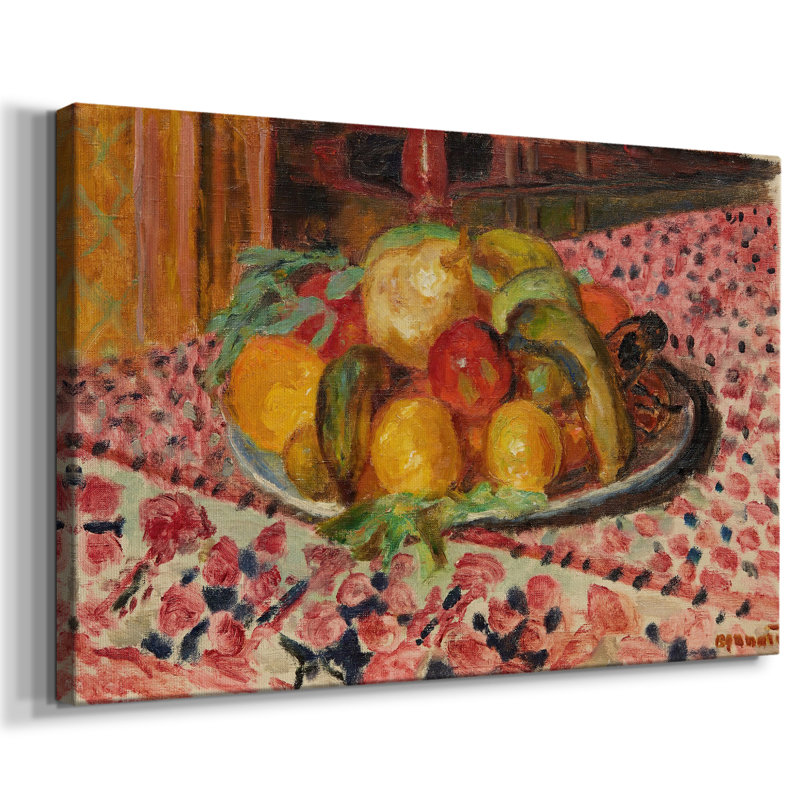 Botanique rétro - Liv, H 19 po x l 28 po x P 1,5 po, Toile tendue