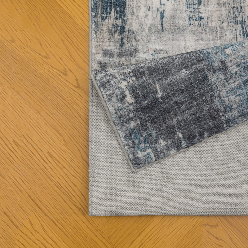 Tapis bleu 10 x 14, Rectangle 9 pi 10 po x 13 pi 11 po