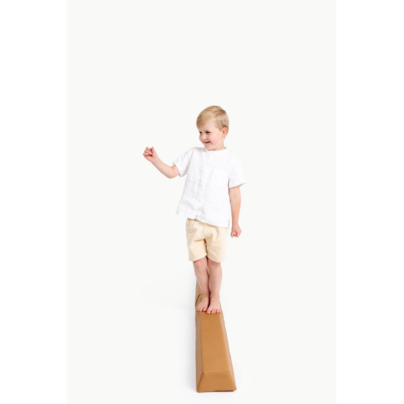 Gathre USA 6'' W Indoor and Outdoor Balance Beam, Camel