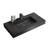 Sleek Matte Black Engineered Quartz Basin - Making Bathrooms Stand Out Stunning A Statement In