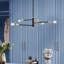 Lustre linéaire moderne à 5 lumières Luvonne-1110638830