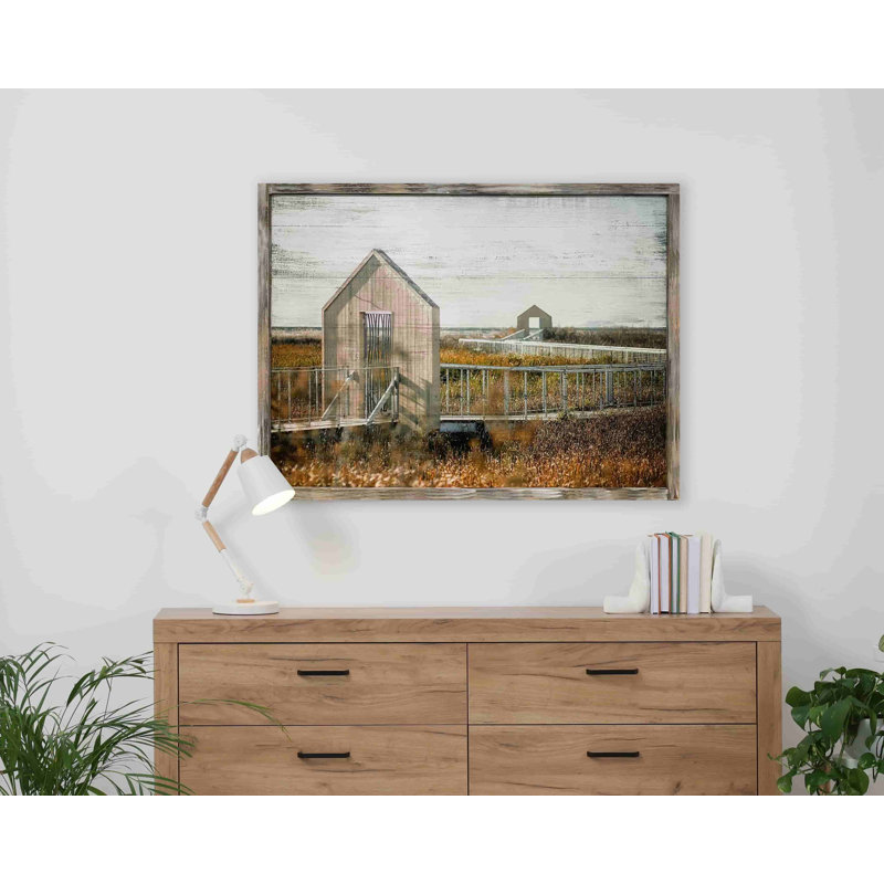 " Wooden Boardwalk ", H 30 po x l 40 po x P 1,5 po