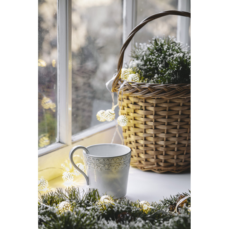 Rua Nova Antique White Earthenware Dinnerware Set - Service for 1, Antique White