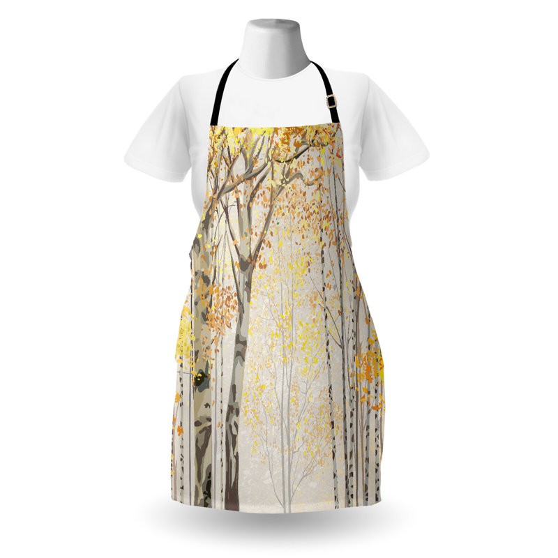 Multicolore tablier d'automne East Urban Home