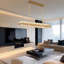 Lustre rectangulaire en cristal 60 lumières-1374751918
