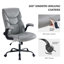 Fauteuil de direction ergonomique en simili cuir Iz-1902739020