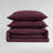 Calvin Klein Linear Circuit Cotton Red Duvet Cover Set-123850039