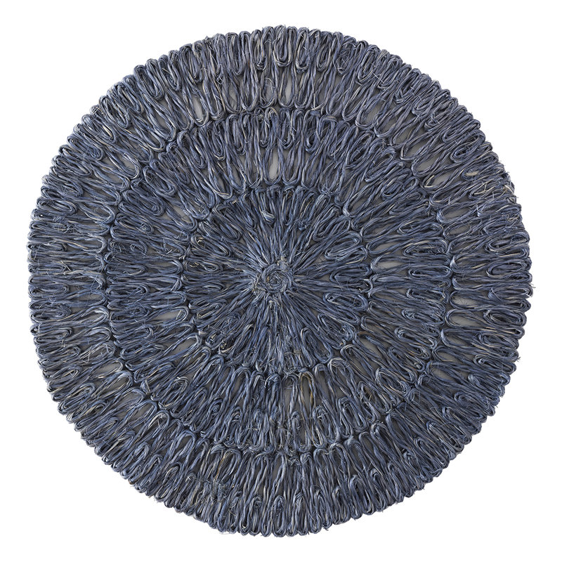 Straw Loop Placemat, Delft Blue