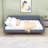 Queen Upholstered Daybed with Slats-19905614