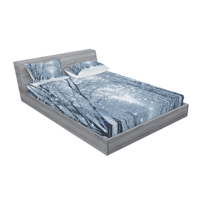 Microfiber Sheet Set, Twin XL Sheet Set with Fitted Sheet