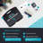 Digital Water Testing Kit - Digital Hot Tub Water Tester for Pool - Digital Chlorine Tester for Pool by AquaDoc with Water Analyzer and Test Strips