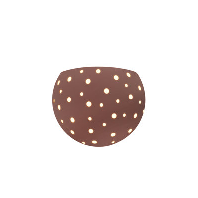 Applique murale perforée ADA Globe - Argile Canyon
