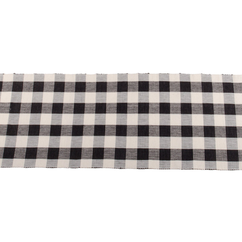 Chemin de table 100% coton vichy