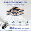 Ventilateurs de plafond encastrés 22,6 po 