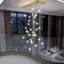 Lustre en cristal 26 lumières DEL à intensité variable-407899551