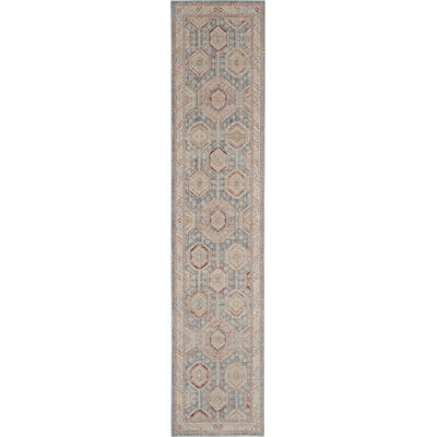 Tapis bleu Annalisa