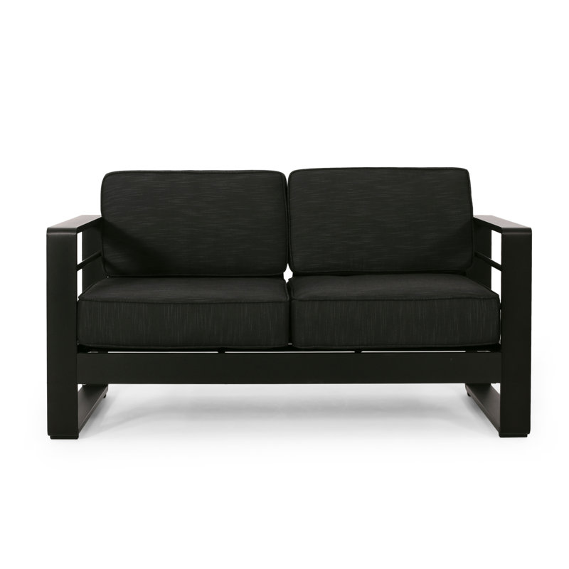 Causeuse en aluminium